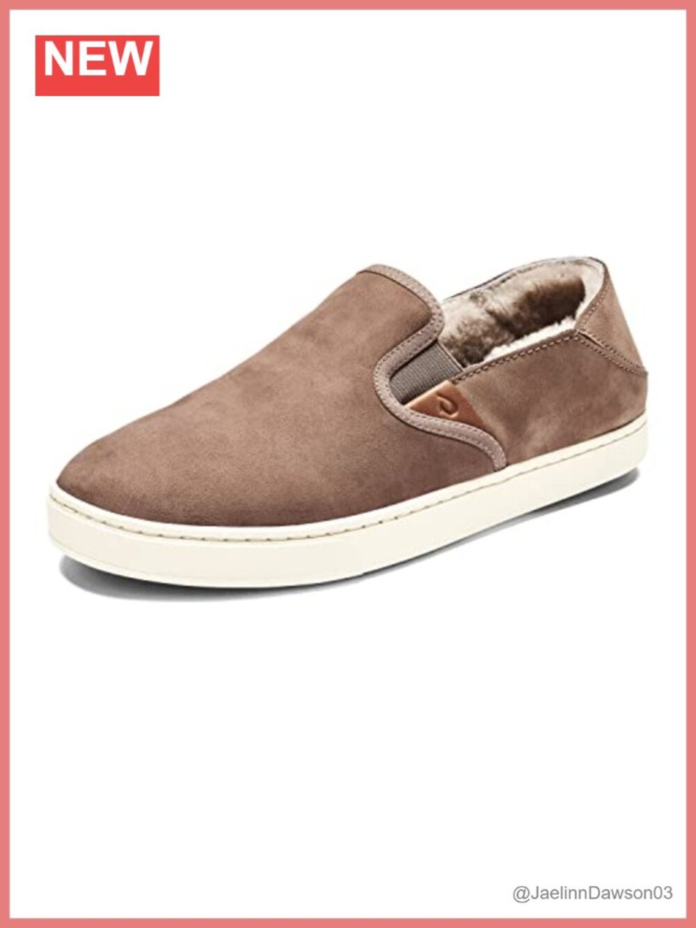 Women's Waterproof Slip-On Sneakers, Shearling Lined, Cozy Mules